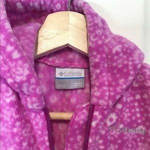 Columbia fleece bunting snowsuit
